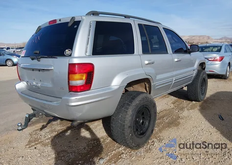 2002 Jeep Grand Cherokee Limited from USA, damaged, VIN 1J4GW58N52C239081